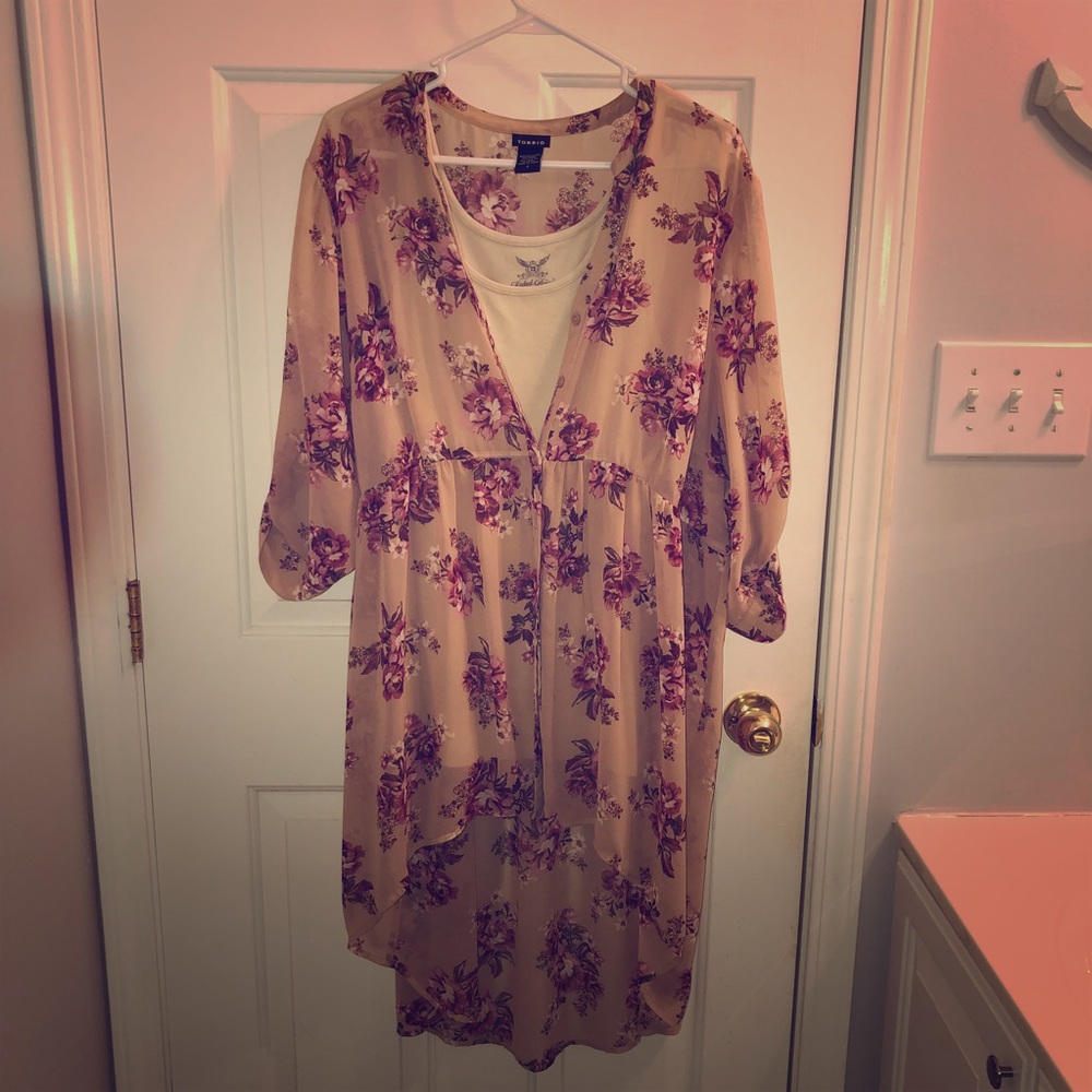 Torrid Kimono size 2